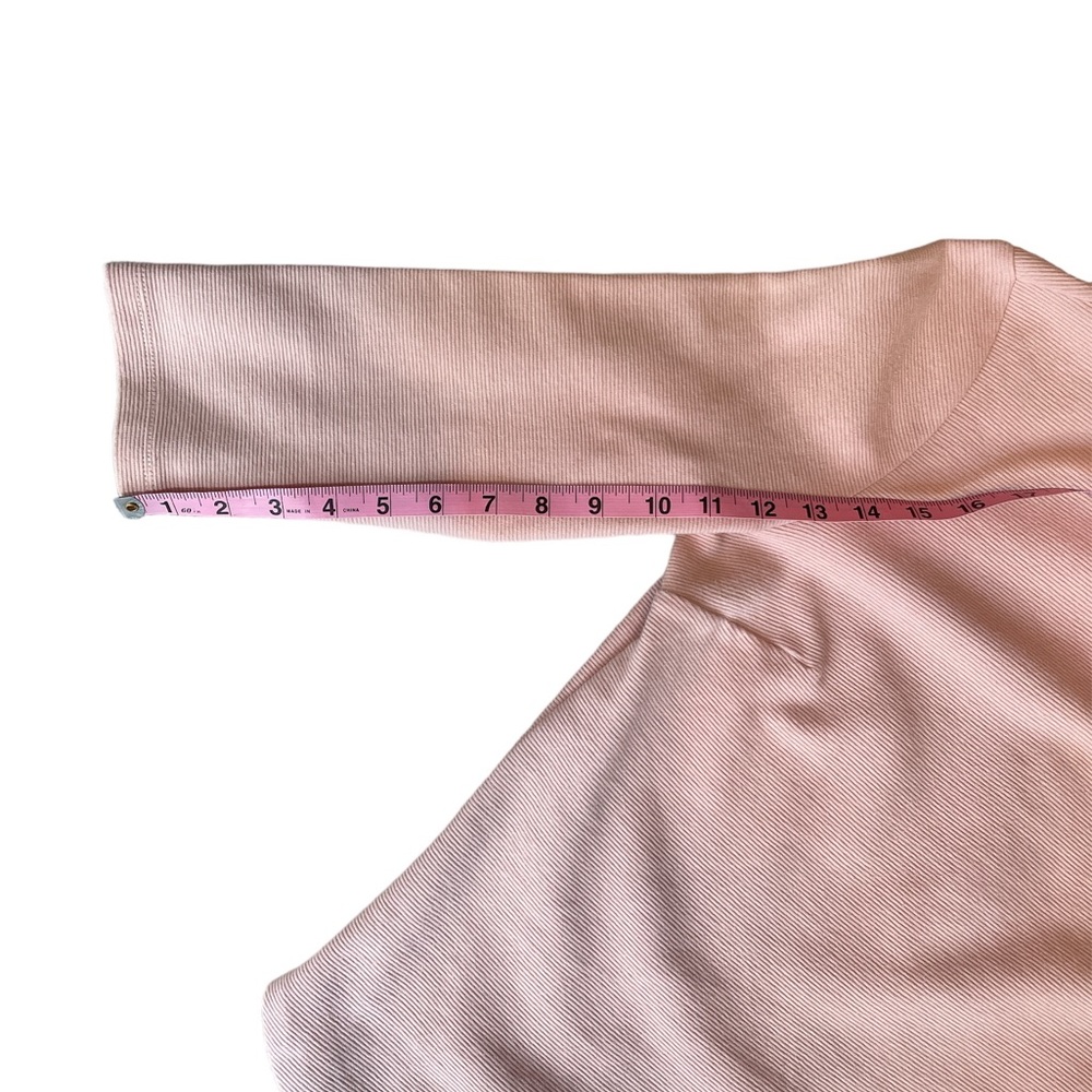 Talbots Pink Rose Top Size Mp - Picture 8 of 9